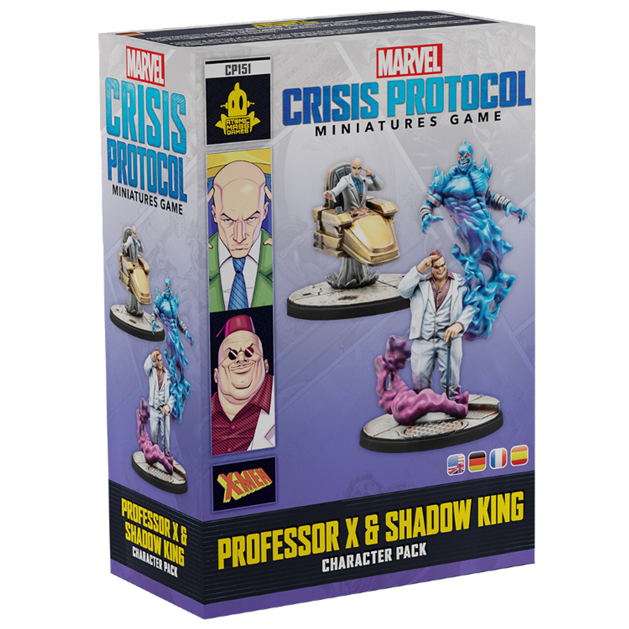 Миниатюра Marvel Crisis Protocol: Professor X & Shadow King
Миниатюра Marvel Crisis Protocol: Professor X & Shadow King