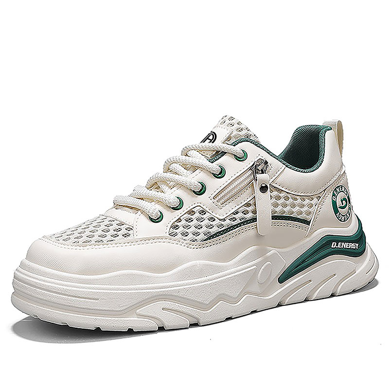 Низкие мужские кроссовки для скейтбординга с противоскользящими амортизаторами и износостойкими свойствами Yi Jiabao, Beige Green
Низкие мужские кроссовки для скейтбординга с противоскользящими амортизаторами и износостойкими свойствами Yi Jiabao, Beige Green