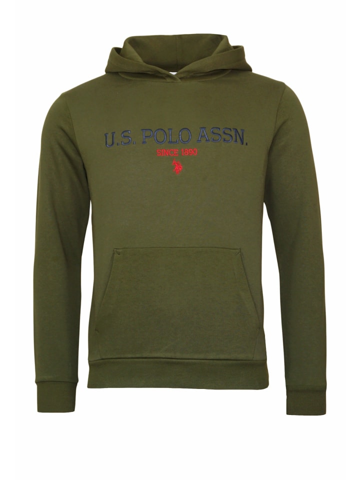 U.S. Polo Assn. Мужская толстовка оливкового цвета
U.S. Polo Assn. Мужская толстовка оливкового цвета
