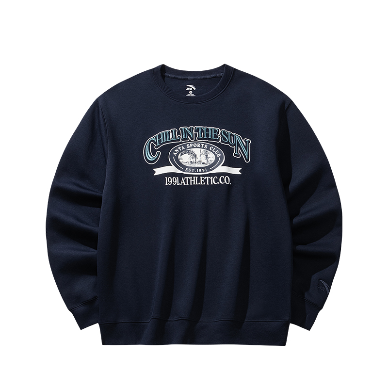 ANTA Свитшот мужской полуночно-синий
ANTA Свитшот мужской полуночно-синий