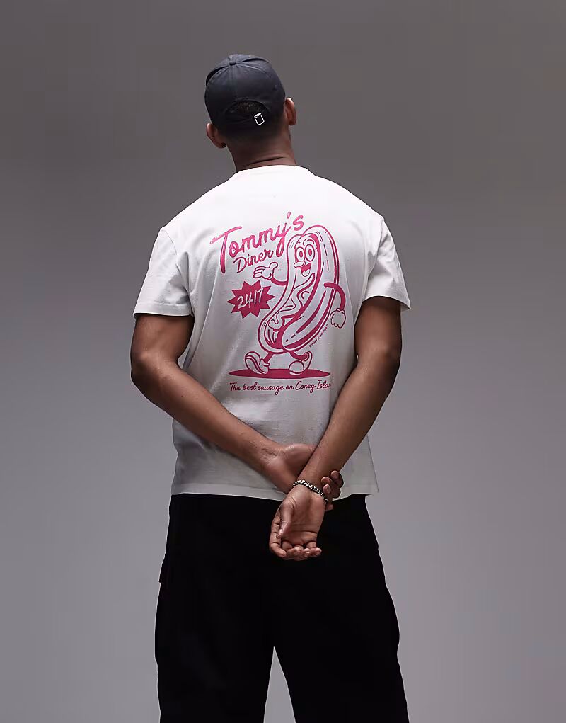 Футболка с принтом хот-дога белого цвета Tommy Jeans, Белый, Футболка с принтом хот-дога белого цвета Tommy Jeans
Футболка с принтом хот-дога белого цвета Tommy Jeans, Белый, Футболка с принтом хот-дога белого цвета Tommy Jeans