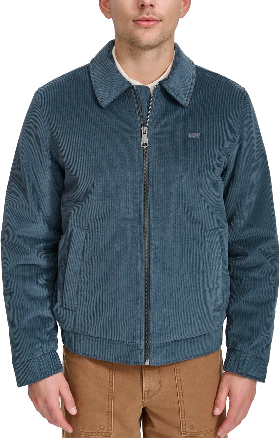 Levi's mens Мужская вельветовая куртка-бомбер Levi's, Grey
Levi's mens Мужская вельветовая куртка-бомбер Levi's, Grey