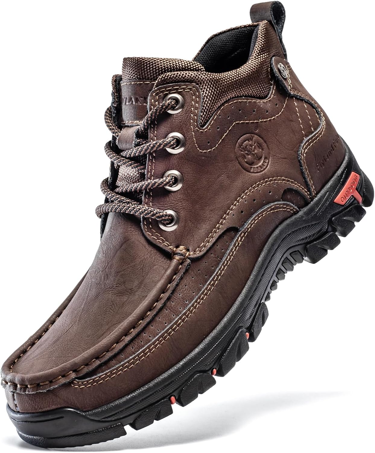 Мужские повседневные ботинки FLYLAND, винтажная кожаная обувь на щиколотку, ботинки Чукка, средние, с нескользящей подошвой, для вождения и прогулок, коричневый
Мужские повседневные ботинки FLYLAND, винтажная кожаная обувь на щиколотку, ботинки Чукка, средние, с нескользящей подошвой, для вождения и прогулок, коричневый