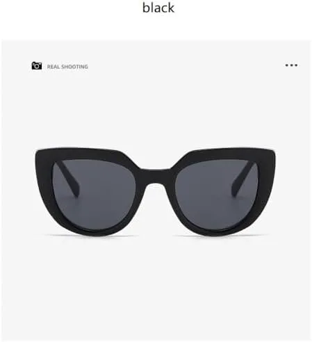 Солнцезащитные очки «кошачий глаз» 2026 года для женщин и мужчин, винтажные солнцезащитные очки, модные женские очки с защитой от УФ-излучения UV400 MTZJH, Black
Солнцезащитные очки «кошачий глаз» 2026 года для женщин и мужчин, винтажные солнцезащитные очки, модные женские очки с защитой от УФ-излучения UV400 MTZJH, Black
