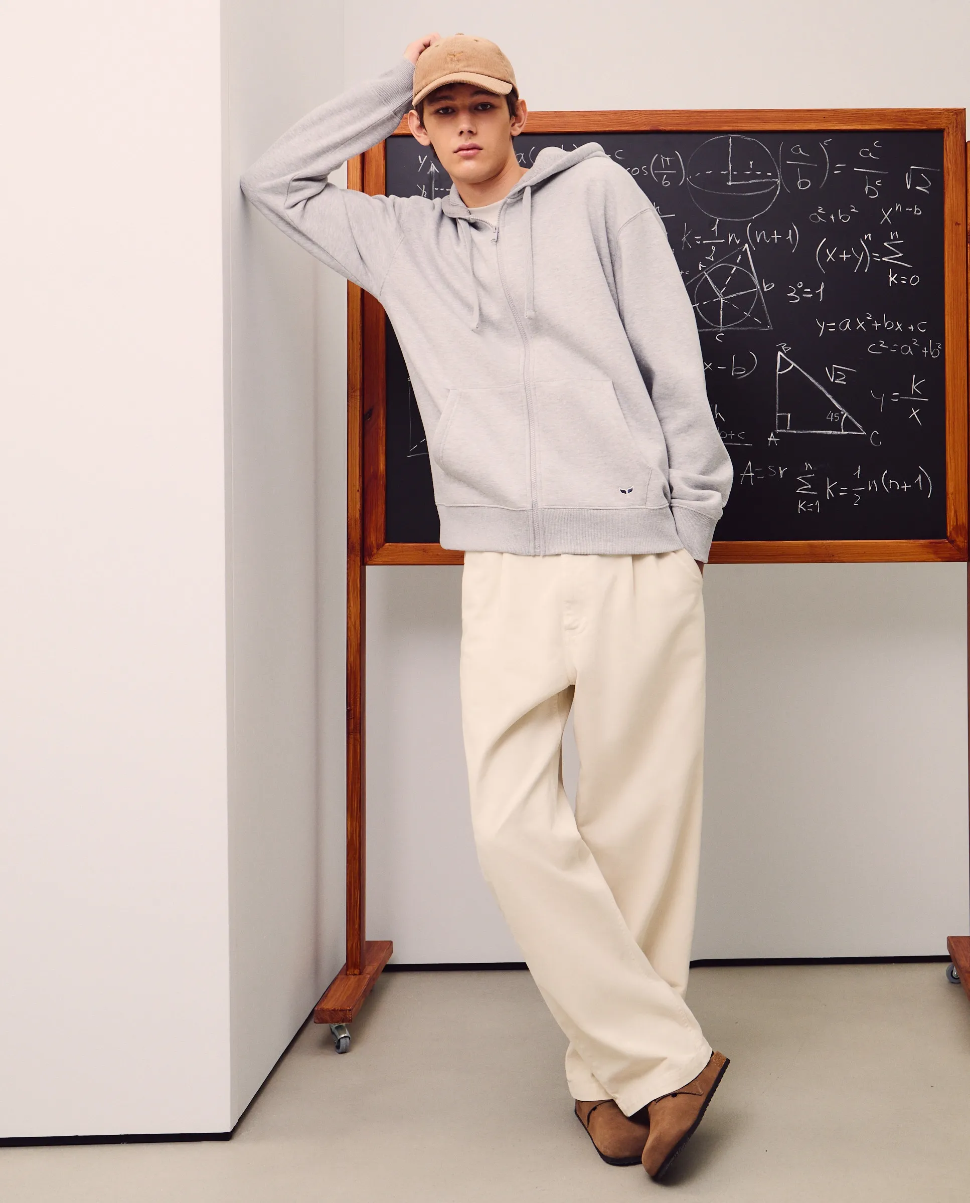 Мужская худи на молнии Green Coast, светло-серый
Мужская худи на молнии Green Coast, светло-серый