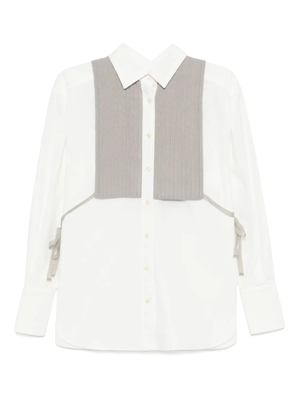 Рубашка со складками Kolor, белый
Рубашка со складками Kolor, белый