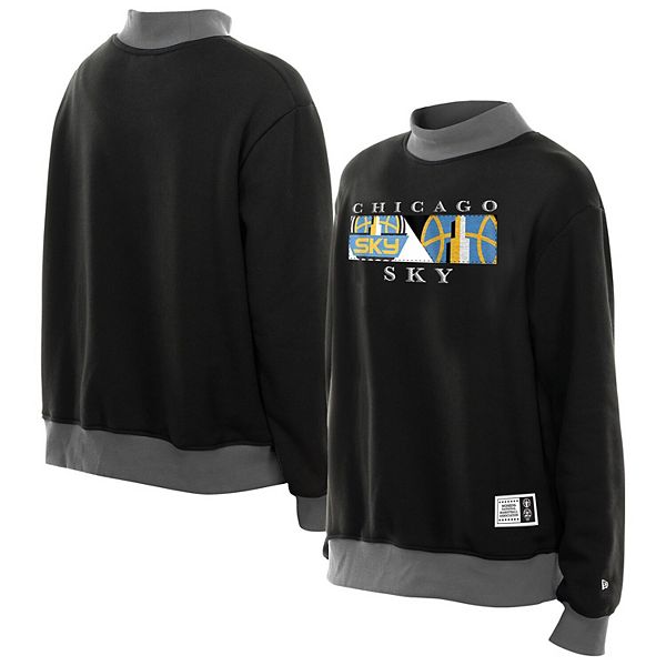 Женский черный свитшот с разрезом Chicago Sky New Era
Женский черный свитшот с разрезом Chicago Sky New Era