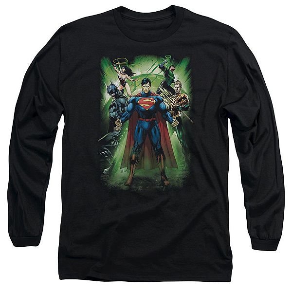 Футболка с длинным рукавом Justice League of America Power Burst Licensed Character
Футболка с длинным рукавом Justice League of America Power Burst Licensed Character
