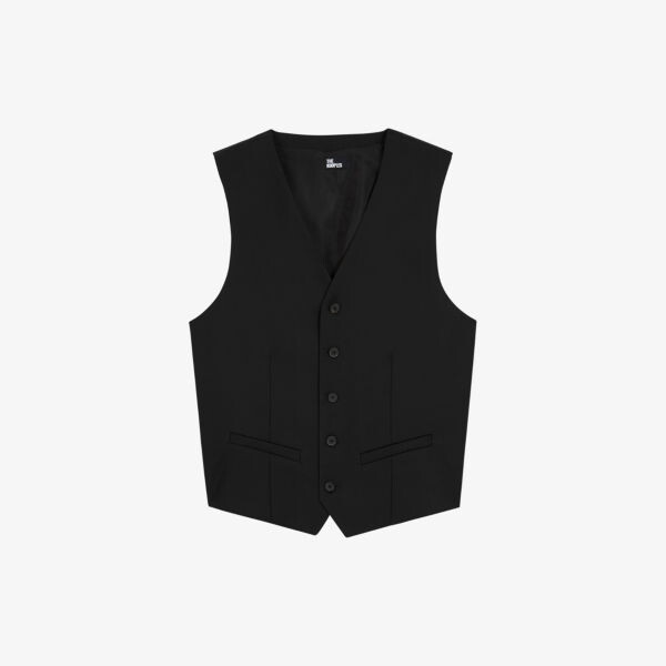 Шерстяной жилет узкого кроя с вытачками The Kooples, цвет bla01
Шерстяной жилет узкого кроя с вытачками The Kooples, цвет bla01