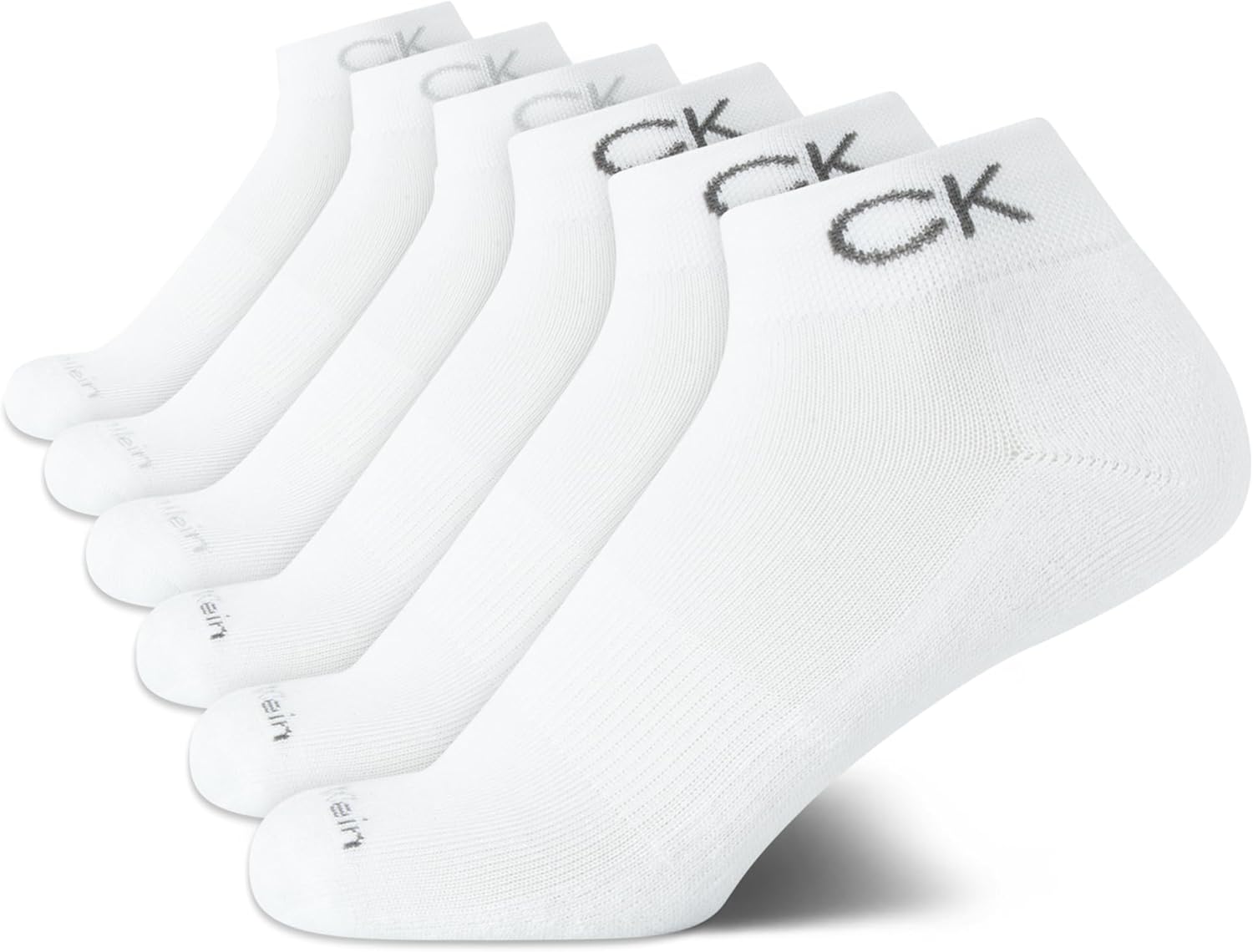 Носки Calvin Klein Boys Quarter Socks - 6 упаковок комфортных эластичных носков с мягкой подкладкой для мальчиков., White
Носки Calvin Klein Boys Quarter Socks - 6 упаковок комфортных эластичных носков с мягкой подкладкой для мальчиков., White
