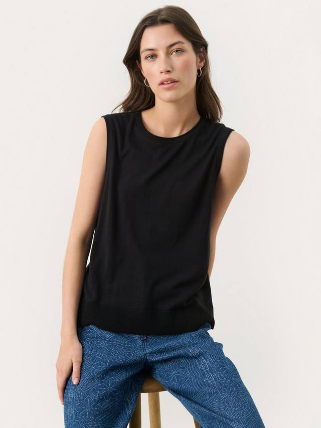 Tinemarie блузка без рукавов с круглым вырезом из смесового шелка Part Two
Tinemarie блузка без рукавов с круглым вырезом из смесового шелка Part Two