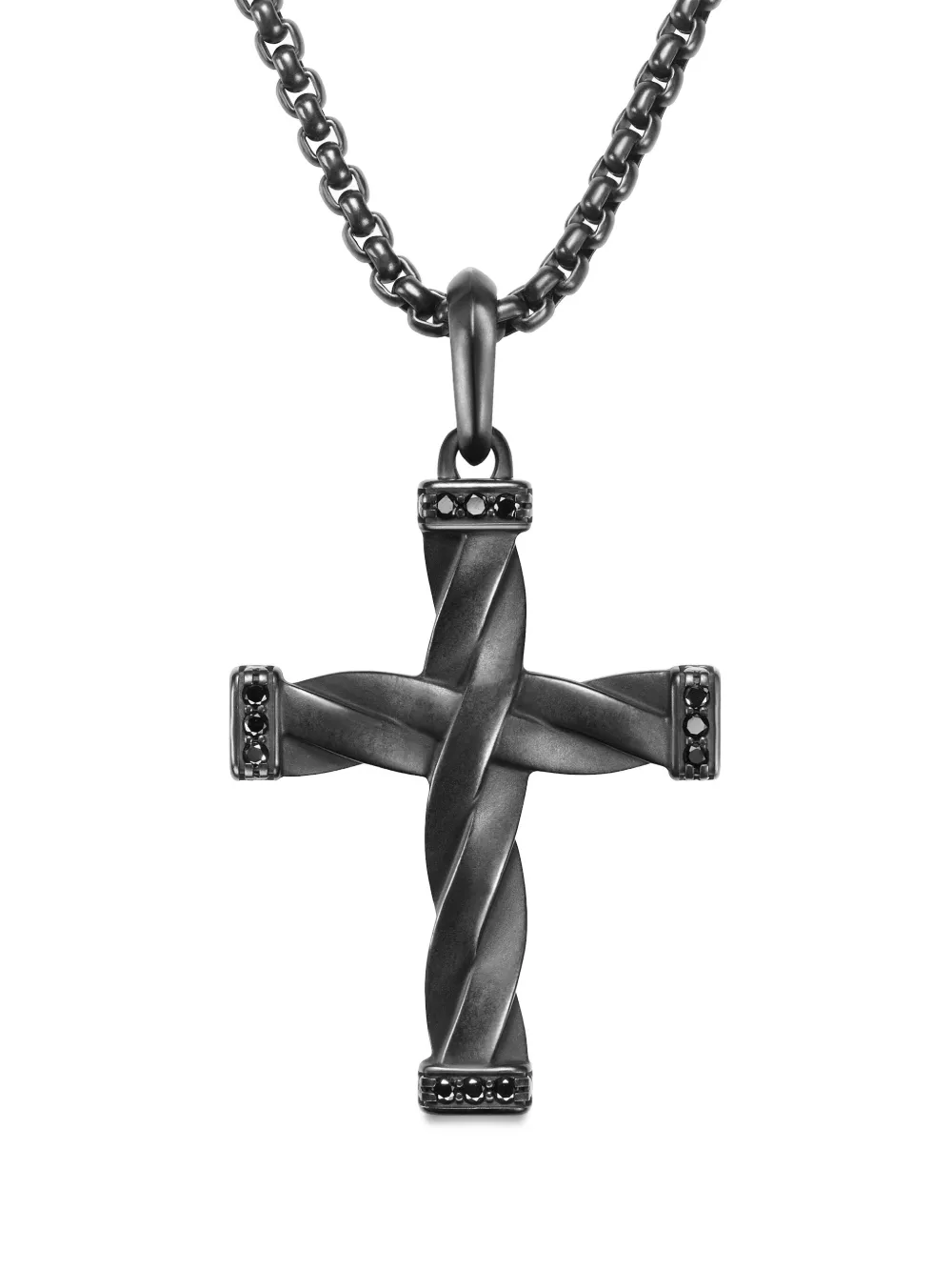 Подвеска DY Helios Cross (48 мм) David Yurman, черный
Подвеска DY Helios Cross (48 мм) David Yurman, черный