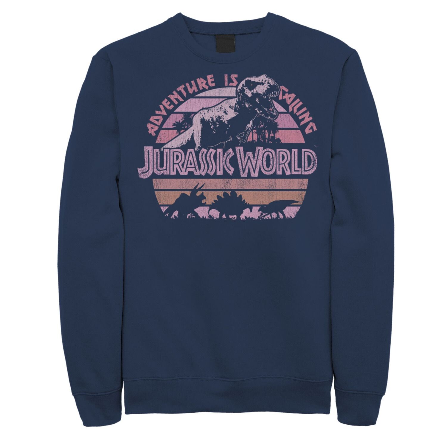 Мужской свитер Jurassic World Retro Adventure Calls T-Rex Licensed Character, синий
Мужской свитер Jurassic World Retro Adventure Calls T-Rex Licensed Character, синий