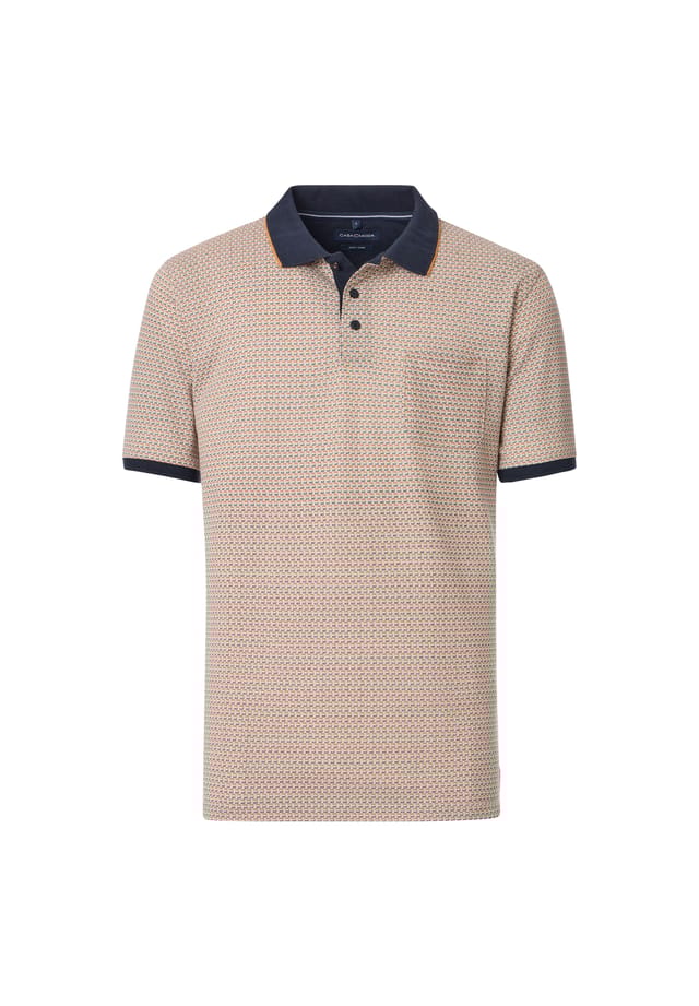 Принт рубашки поло Casamoda, бежевый
Принт рубашки поло Casamoda, бежевый