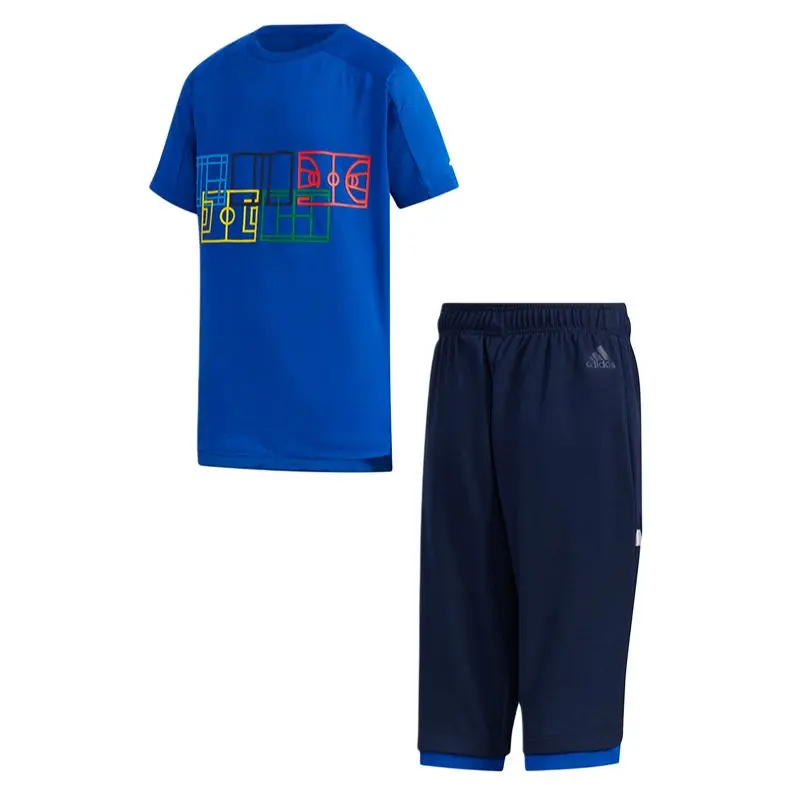 Повседневная спортивная одежда для подростков Adidas, черный
Повседневная спортивная одежда для подростков Adidas, черный