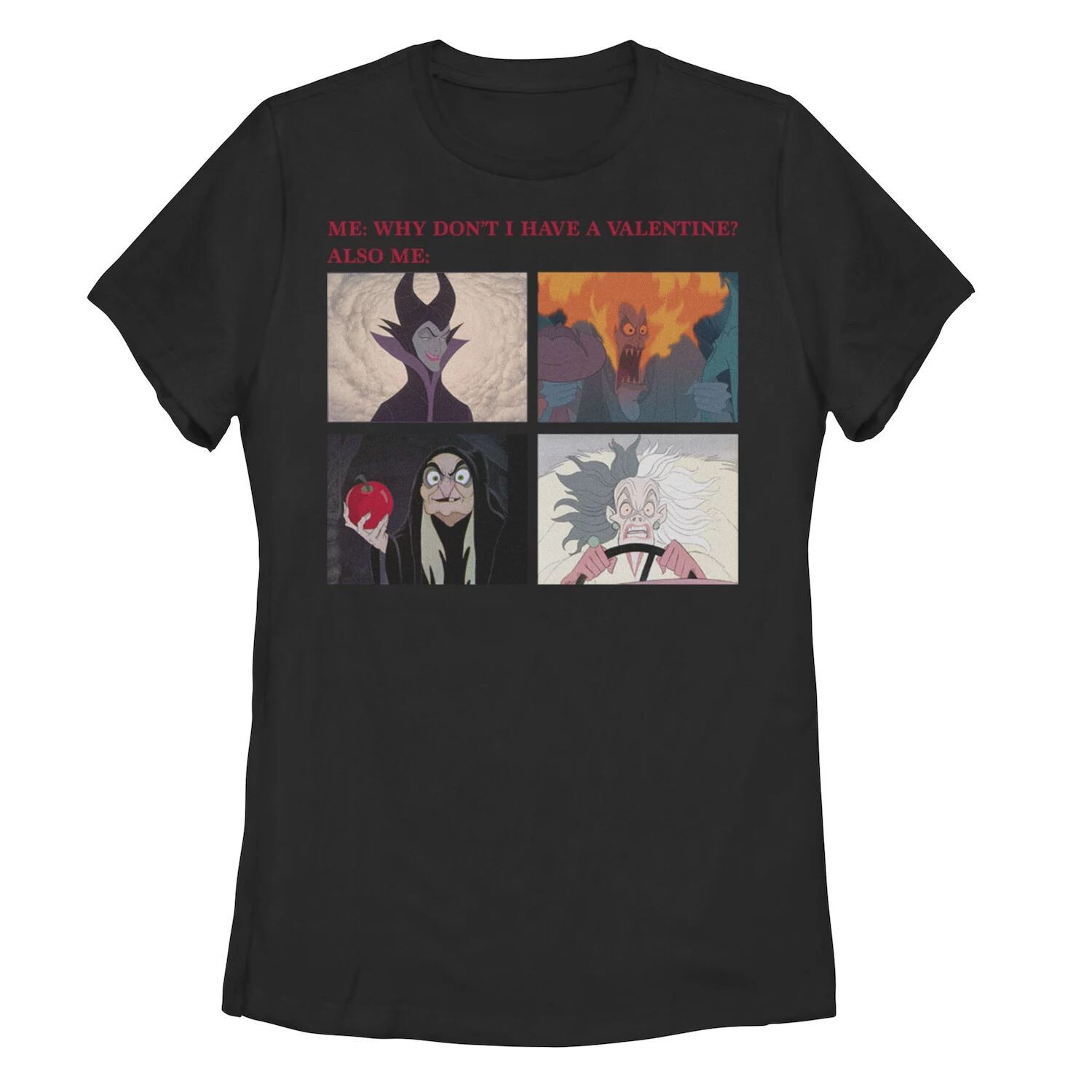 Футболка с мемом «День святого Валентина» для юниоров Disney Villains Licensed Character
Футболка с мемом «День святого Валентина» для юниоров Disney Villains Licensed Character