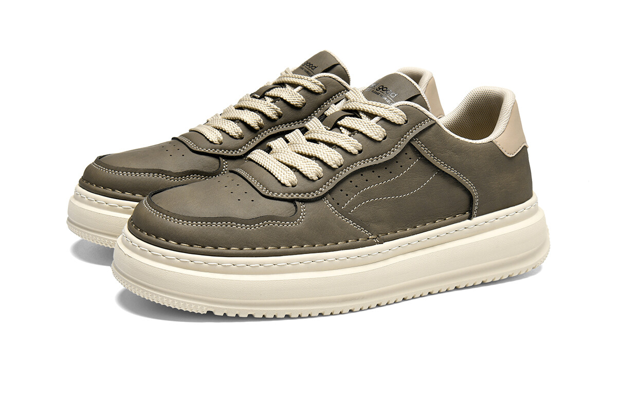 Кеды мужские, обувь для скейтбординга низкая Hla, коричневый 
Кеды мужские, обувь для скейтбординга низкая Hla, коричневый