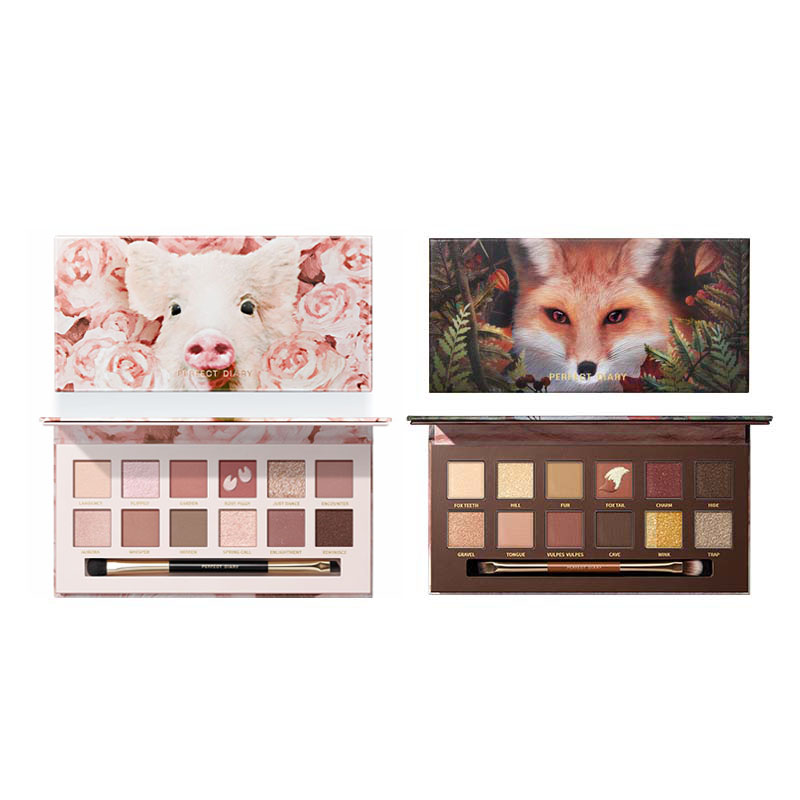 12 цветов теней для век с дизайном животных, легко растушевываются, шиммер, подчеркивающие глаза, 2 поддона PERFECT DIARY
12 цветов теней для век с дизайном животных, легко растушевываются, шиммер, подчеркивающие глаза, 2 поддона PERFECT DIARY