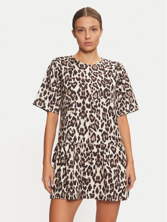 Платье на каждый день, стандартного кроя Gina Tricot, коричневый
Платье на каждый день, стандартного кроя Gina Tricot, коричневый