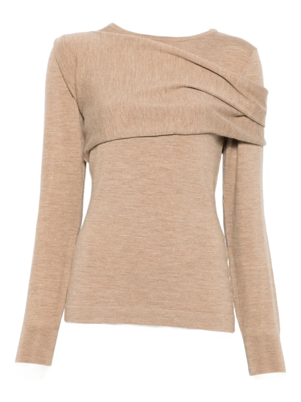 Свитер с драпировкой P.A.R.O.S.H., нейтральный
Свитер с драпировкой P.A.R.O.S.H., нейтральный