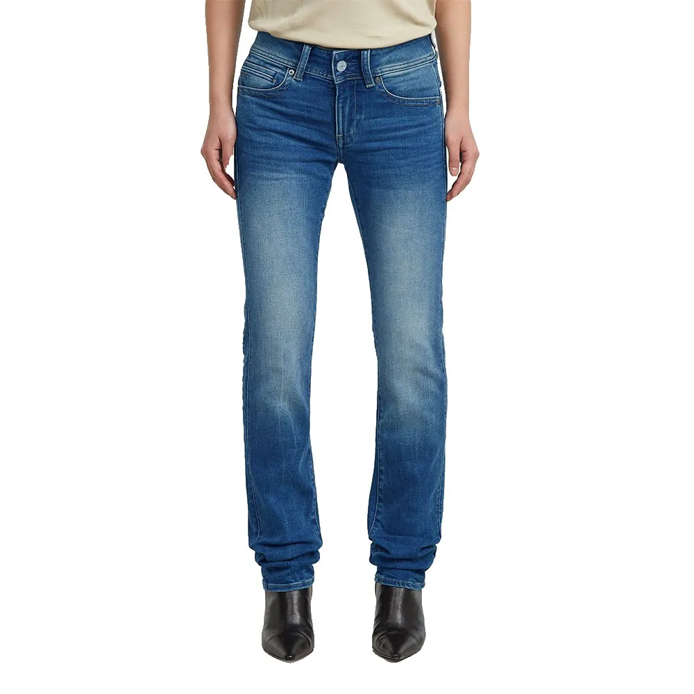 Джинсы G-Star D27287 Midge Straight, синий
Джинсы G-Star D27287 Midge Straight, синий