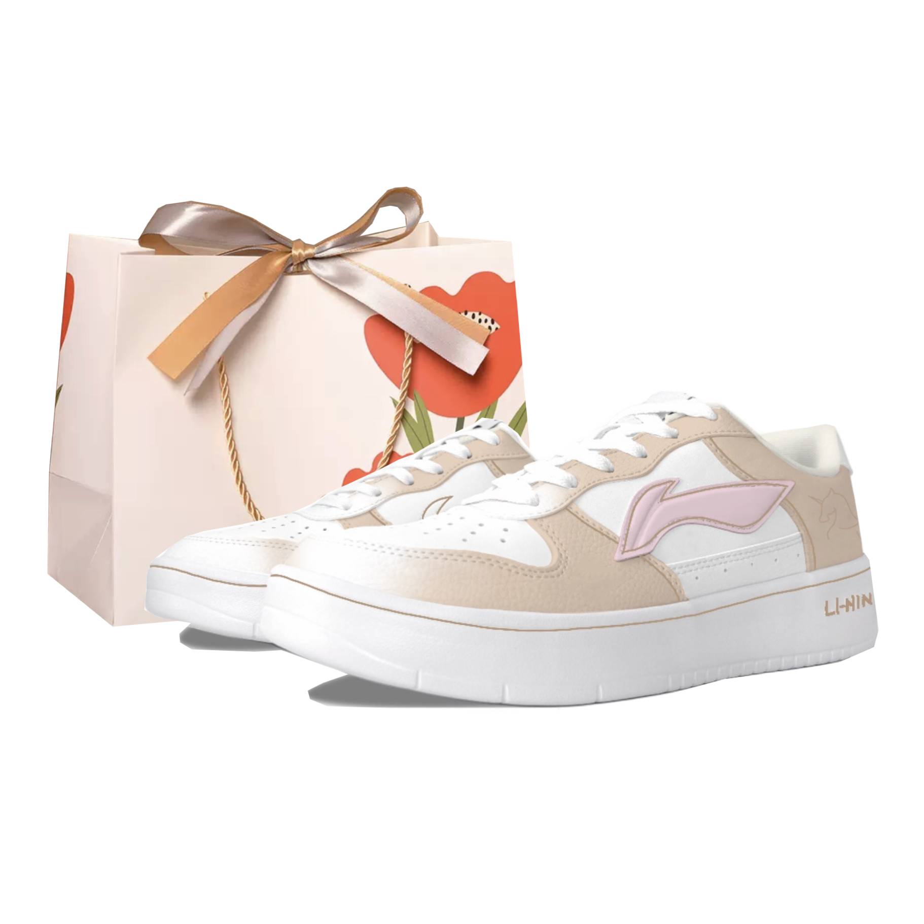 Li-Ning Li Ning Floating Boat Pink Plum Blossom Feather Book, Crafted By Kung Fu Rabbit Synthetic Leather
Li-Ning Li Ning Floating Boat Pink Plum Blossom Feather Book, Crafted By Kung Fu Rabbit Synthetic Leather