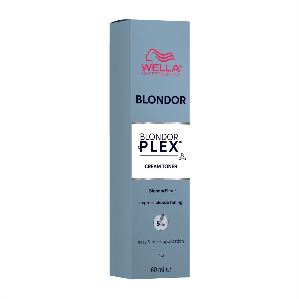 Краска для волос blondorplex cream toner Wella Professionals, объем 60 мл
Краска для волос blondorplex cream toner Wella Professionals, объем 60 мл