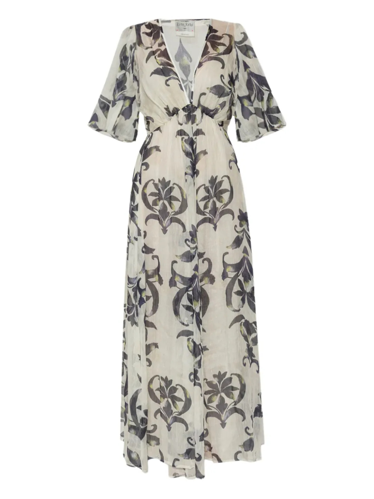 Платье макси с цветочным принтом Forte Forte, белый
Платье макси с цветочным принтом Forte Forte, белый