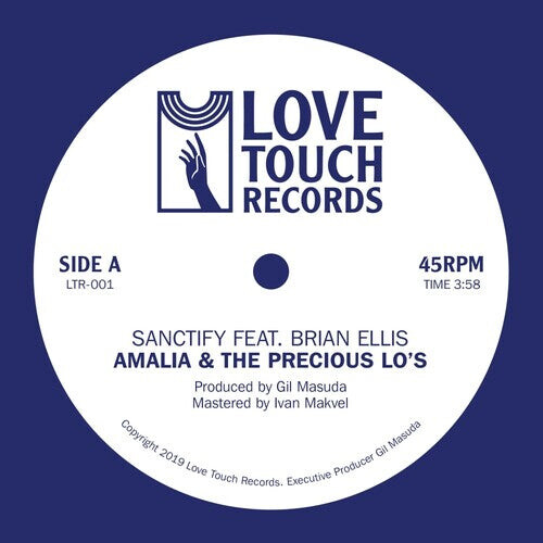 Сингл 7" Amalia & the Precious Lo's: Sanctify feat. Brian Ellis
Сингл 7" Amalia & the Precious Lo's: Sanctify feat. Brian Ellis