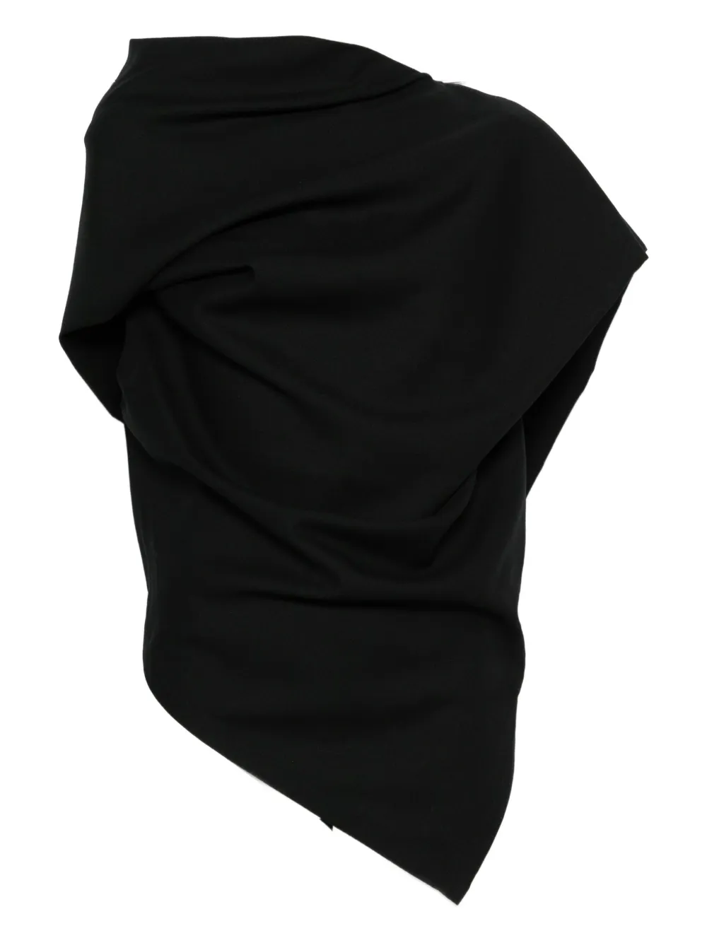 Драпированная блузка Issey Miyake, черный
Драпированная блузка Issey Miyake, черный