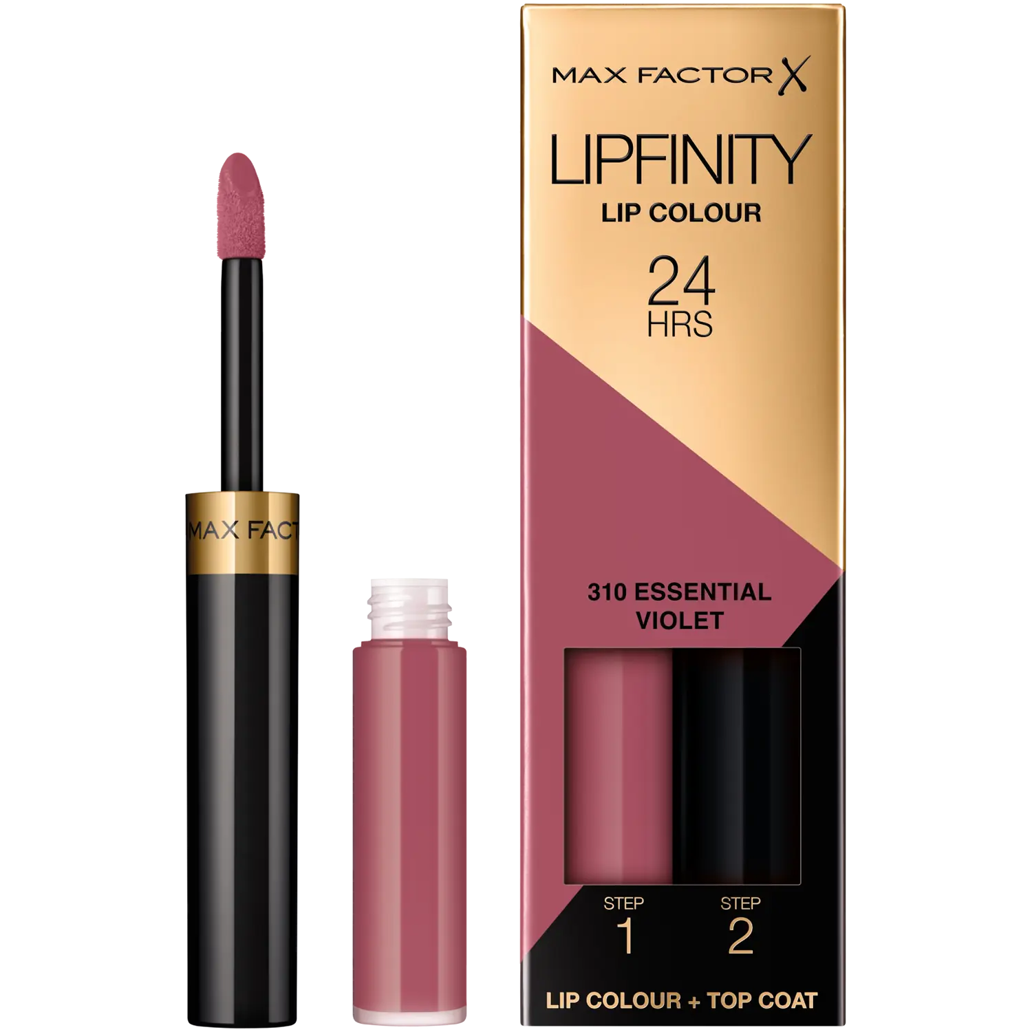 Двухфазная помада стойкого эффекта 310 эфирного фиолетового Max Factor Lipfinity Lip Colour 24H, 2,3 мл +1,9 гр
Двухфазная помада стойкого эффекта 310 эфирного фиолетового Max Factor Lipfinity Lip Colour 24H, 2,3 мл +1,9 гр