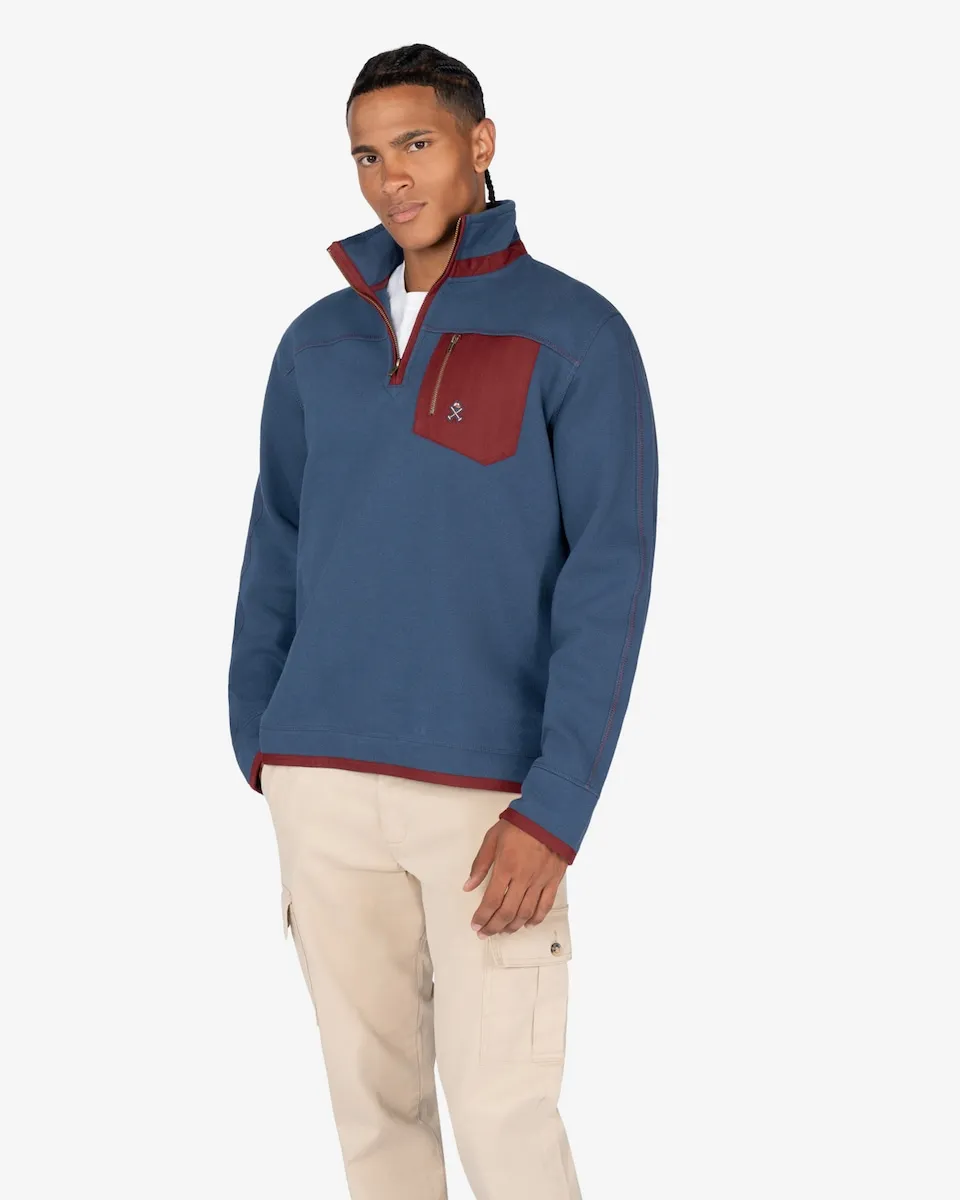 Мужская толстовка без капюшона с крупным принтом Harper & Neyer, синий
Мужская толстовка без капюшона с крупным принтом Harper & Neyer, синий