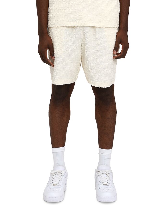 Шорты Relaxed Fit из жаккардового терма Purple Brand, слоновая кость/кремовый
Шорты Relaxed Fit из жаккардового терма Purple Brand, слоновая кость/кремовый