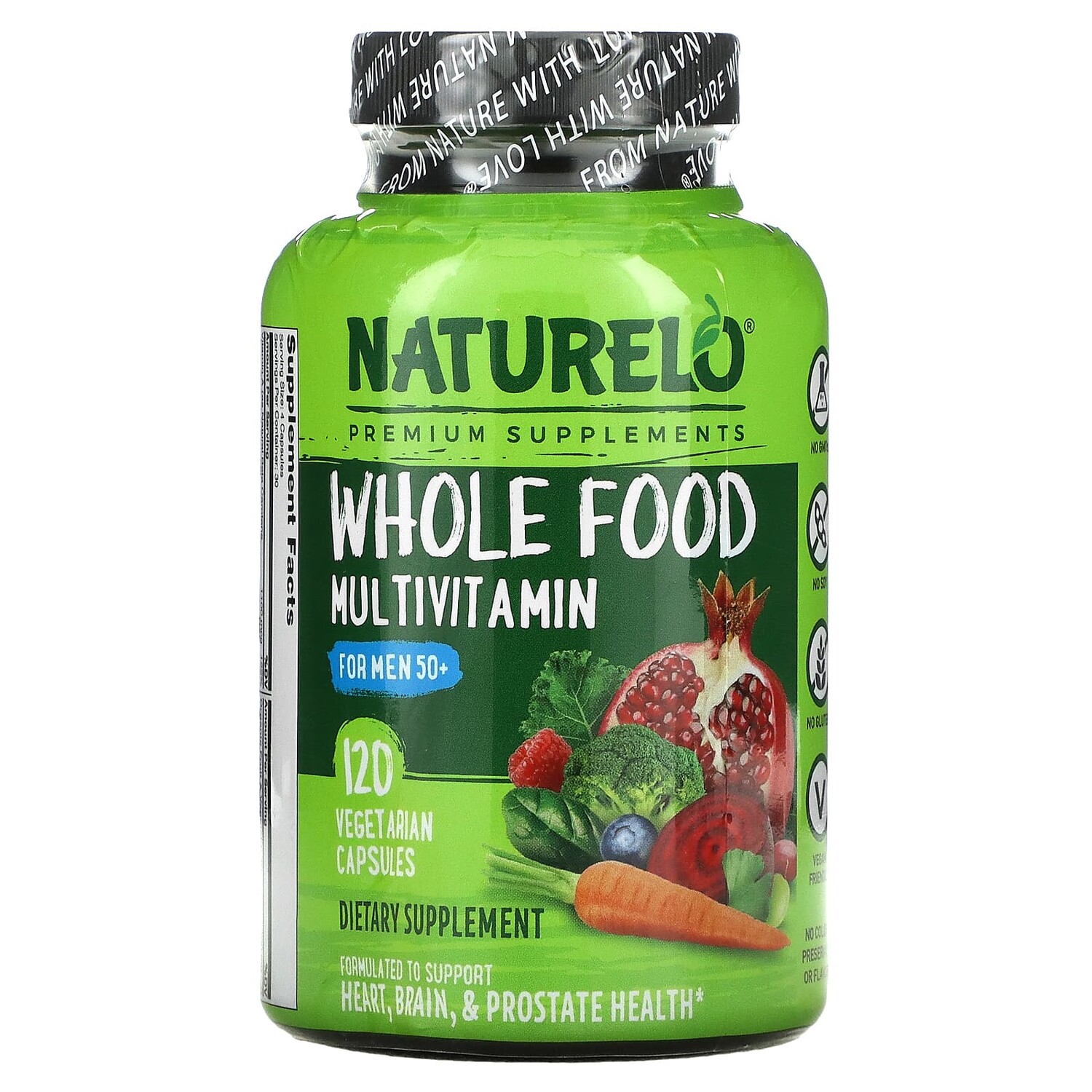 Naturelo Цельнопищевые мультивитамины для мужчин 50+ 120 вег капсул
Naturelo Цельнопищевые мультивитамины для мужчин 50+ 120 вег капсул