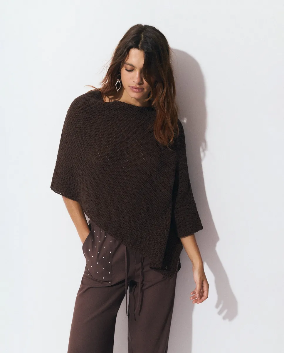 Женский трикотажный кардиган Brownie, коричневый
Женский трикотажный кардиган Brownie, коричневый