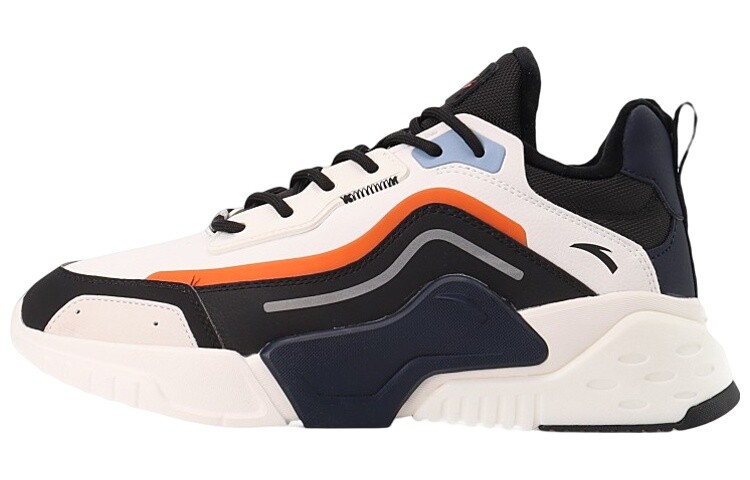 Кроссовки Lifestyle Мужские Низкие Цвет слоновой кости Белый/черный/темно-синий Черный Anta
Кроссовки Lifestyle Мужские Низкие Цвет слоновой кости Белый/черный/темно-синий Черный Anta