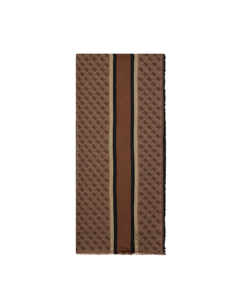 Варшавский мужской шарф с логотипом Guess, бежевый
Варшавский мужской шарф с логотипом Guess, бежевый