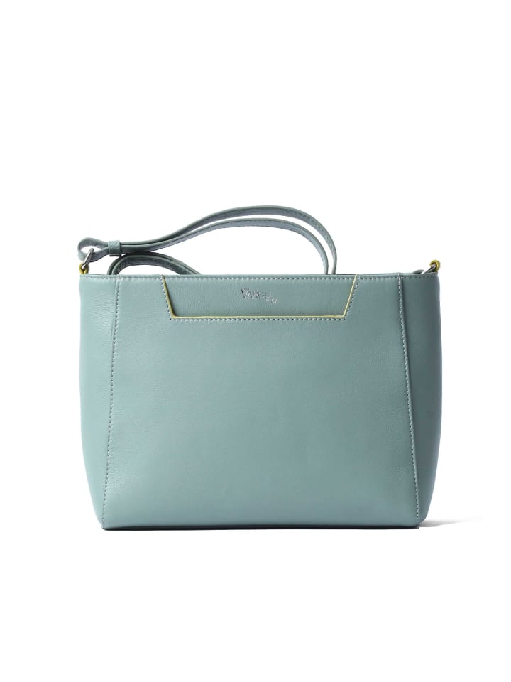 Кожаная сумка через плечо Sandrin 1 мятно-зеленого цвета VARGU
Кожаная сумка через плечо Sandrin 1 мятно-зеленого цвета VARGU