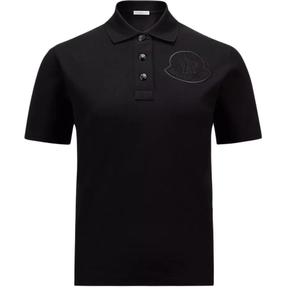 Хлопковая поло с вышитым логотипом Moncler, черная
Хлопковая поло с вышитым логотипом Moncler, черная