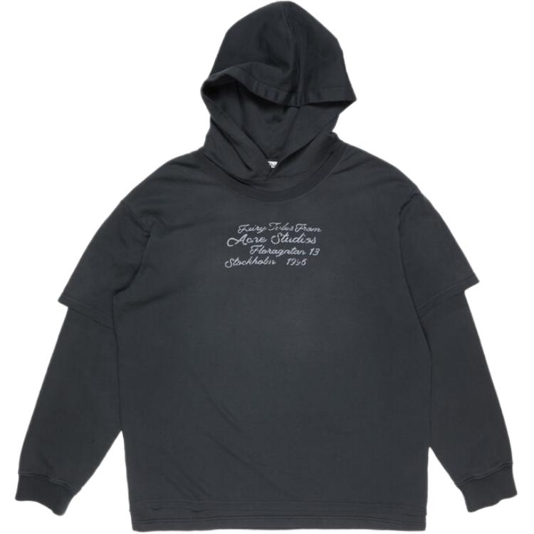 Acne Studios Толстовка с капюшоном с принтом Double layered
Acne Studios Толстовка с капюшоном с принтом Double layered