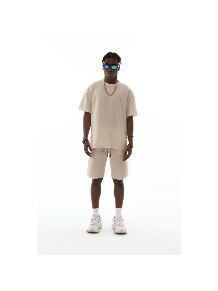 Мужской летний комплект - футболка и короткие брюки светло-коричневого цвета Ossy Homer, Коричневый, Мужской летний комплект - футболка и короткие брюки светло-коричневого цвета Ossy Homer
Мужской летний комплект - футболка и короткие брюки светло-коричневого цвета Ossy Homer, Коричневый, Мужской летний комплект - футболка и короткие брюки светло-коричневого цвета Ossy Homer