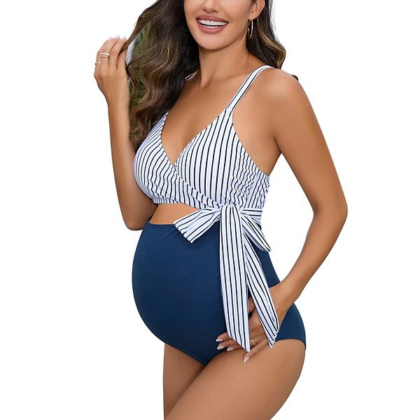 Женский купальник для беременных с вырезом Xuba, Stripe
Женский купальник для беременных с вырезом Xuba, Stripe