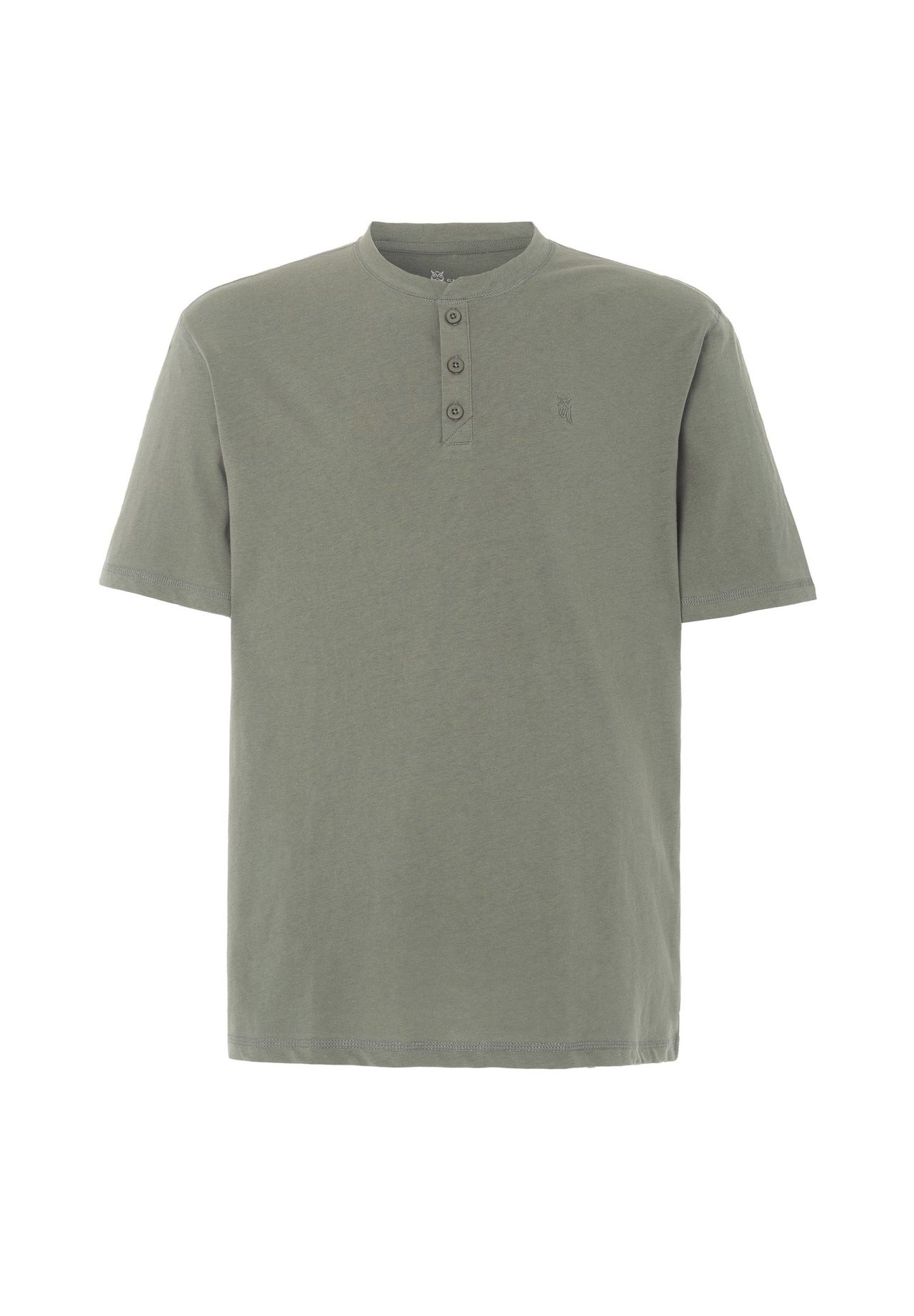 Мужская пижамная футболка с коротким рукавом и планкой на пуговицах, однотонная зеленая El Búho NOCTURNO, зеленый
Мужская пижамная футболка с коротким рукавом и планкой на пуговицах, однотонная зеленая El Búho NOCTURNO, зеленый