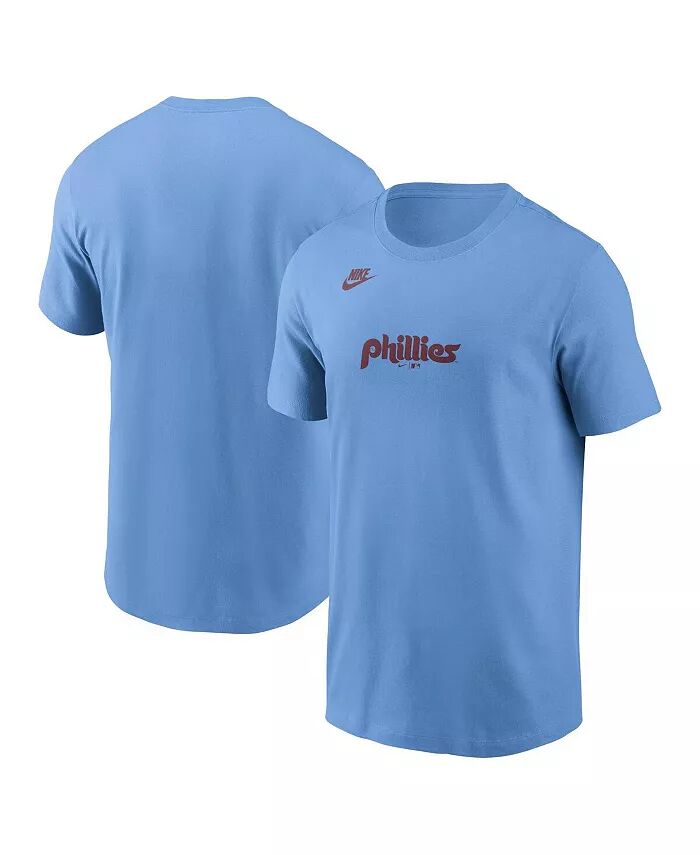 Мужская светло-синяя футболка Philadelphia Phillies Cooperstown Collection с надписью Nike
Мужская светло-синяя футболка Philadelphia Phillies Cooperstown Collection с надписью Nike