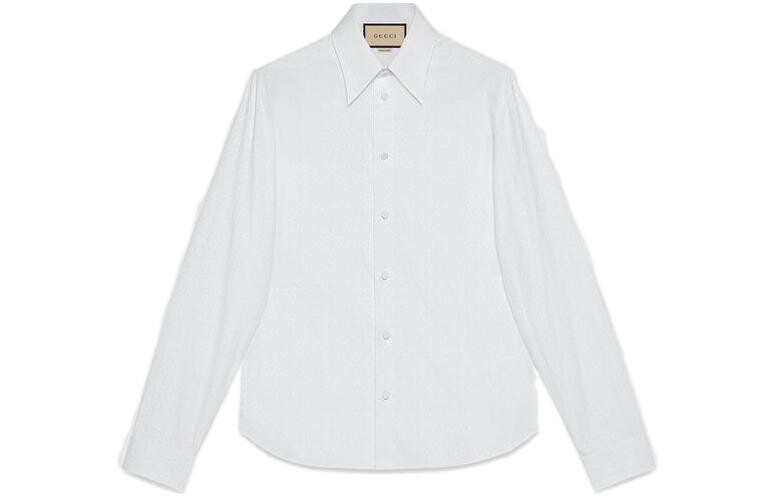 Рубашка мужская белая Gucci, белый
Рубашка мужская белая Gucci, белый
