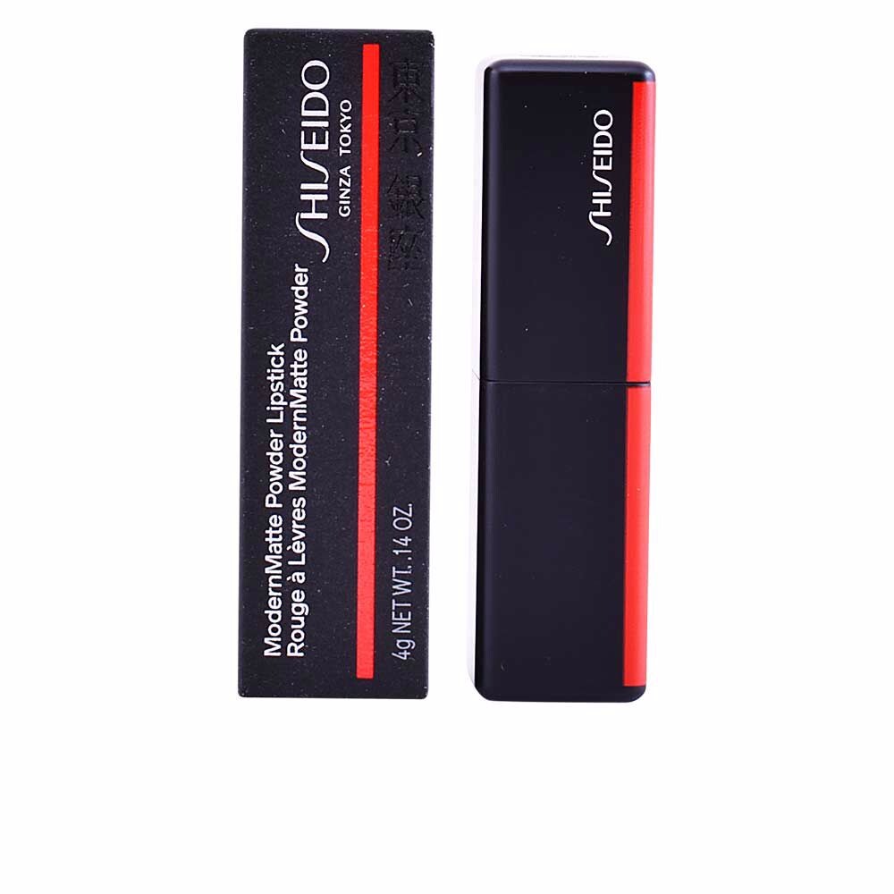 Губная помада Modernmatte powder lipstick Shiseido, 4г, 523-majo
Губная помада Modernmatte powder lipstick Shiseido, 4г, 523-majo