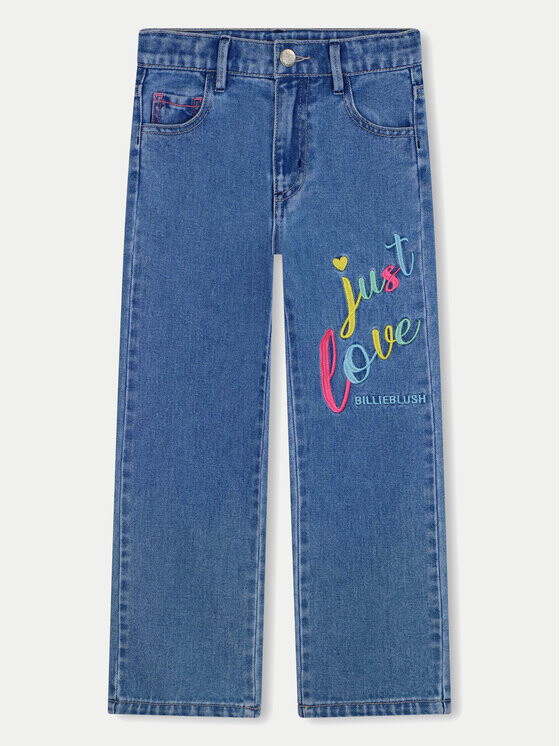 Джинсы обычного кроя Billieblush, синий
Джинсы обычного кроя Billieblush, синий