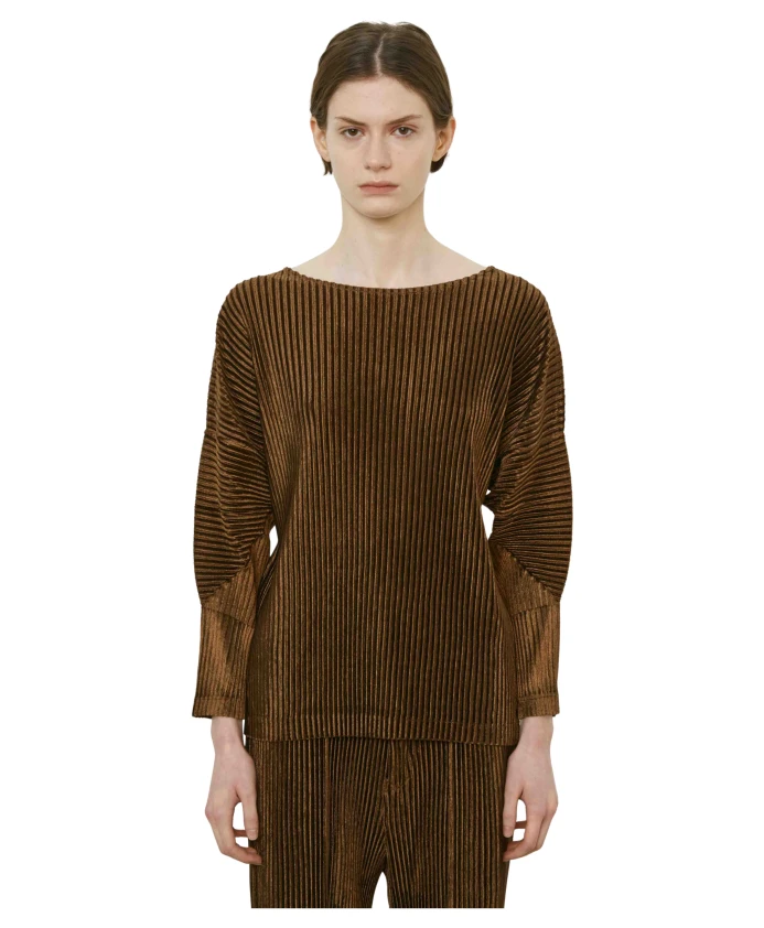 Рубашка с длинными рукавами Meimeij, коричневый
Рубашка с длинными рукавами Meimeij, коричневый