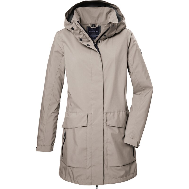 Coat gs 95 wmn sftshll prk G.I.G.A. Dx By Killtec, цвет hellsand
Coat gs 95 wmn sftshll prk G.I.G.A. Dx By Killtec, цвет hellsand