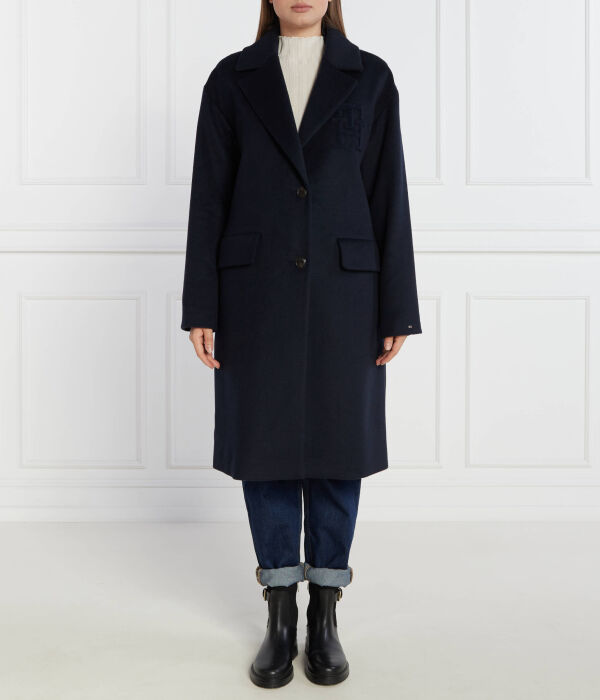 Пальто женское Tommy Hilfiger с добавлением шерсти, темно-синий
Пальто женское Tommy Hilfiger с добавлением шерсти, темно-синий